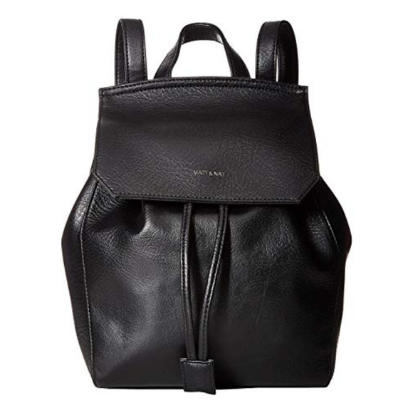Matt & Nat Handbags - NWOT Matt & Nat Mumbai Backpack in NAVY BLUE!!
